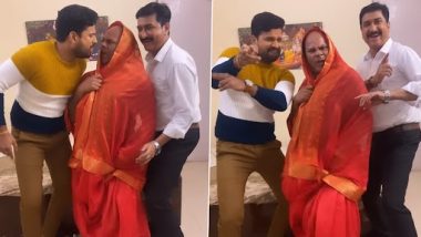 Bhojpuri Dance Video: शख्स ने साड़ी पहनकर घूंघट में किया 'पतली कमरिया मोरी गाने पर डांस, वीडियो वायरल