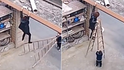 Viral Video: छोटे से लड़के की त्वरित सजगता ने मां को गिरने से बचाया, इंटरनेट पर लोग हुए इम्प्रेस