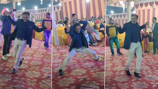 Viral Video: स्टेज पर कूद-कूदकर नाचने लगा शख्स, डांस वीडियो देख हंस-हंसकर लोट पोट हुए लोग