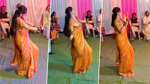 Bhabhi Dance: हरियाणवी गाने पर भाभी ने किया सपना चौधरी से बेहतर डांस, जोश में सब भूलीं