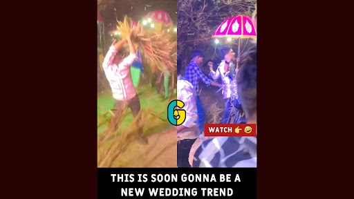 Funny Dance: एक दूसरे पर सूखी घास फेंक कर मस्ती करते हुए लड़कों का क्लिप वायरल, वीडियो देख हंसी से लोट पोट लोग