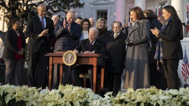 अमेरिकी राष्ट्रपति जो बाइडेन ने समलैंगिक विवाह विधेयक पर हस्ताक्षर कर इसे लीगल कर दिया