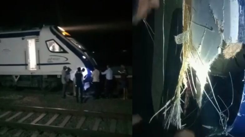 Vande Bharat Express: फिर जानवर से टकराई वंदे भारत एक्सप्रेस, ट्रेन का अगला हिस्सा क्षतिग्रस्त