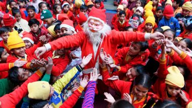Christmas Celebrated in India: देशभर में क्रिसमस का पर्व पूरे हर्षोल्लास के साथ मनाया गया, यहां देखिए VIDEO