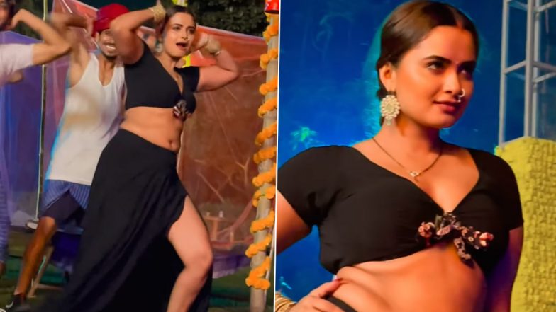Neelam Giri Hot Video: भोजपुरी एक्ट्रेस नीलम गिरी सेक्सी कपड़े पहनकर लगाए हॉट ठुमके, देसी स्टाइल में डांस वीडियो हुआ वायरल