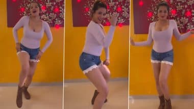 Monalisa Dance Video: भोजपुरी एक्ट्रेस मोनालिसा ने 'झूमे जो पठान' सॉन्ग पर किया डांस, हॉट वीडियो हुआ Viral