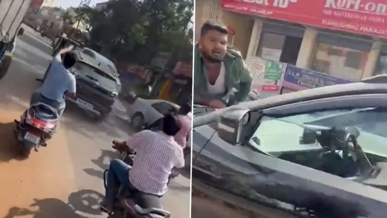 Bengaluru Shocker: महिला ने 71 वर्षीय व्यक्ति को बोनट पर बैठाकर कार से एक किमी तक घसीटा (Watch Video)