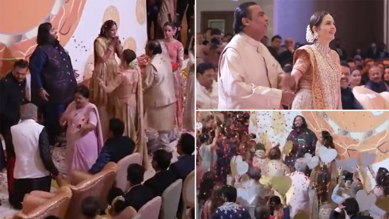 Anant Ambani और Radhika Merchant की सगाई का Inside Video आया सामने, कैमरे में कैद हुए ये खूबसूरत लम्हे