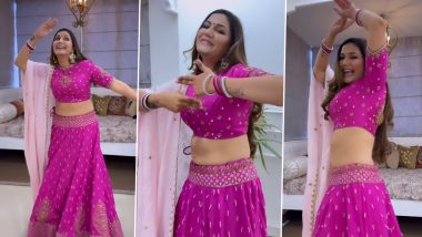 Sapna Choudhary Video: हरयाणवी डांसर सपना चौधरी ने गुलाबी घागरा-चोली पहनकर किया सेक्सी डांस, हॉटनेस से मचा रही हैं तबाही
