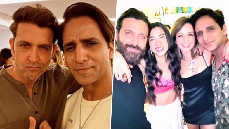 Hrithik Roshan ने एक्स वाइफ Sussanne Khan के बॉयफ्रेंड Arslan Goni के साथ की पार्टी, बोले - थैंक्स यारा