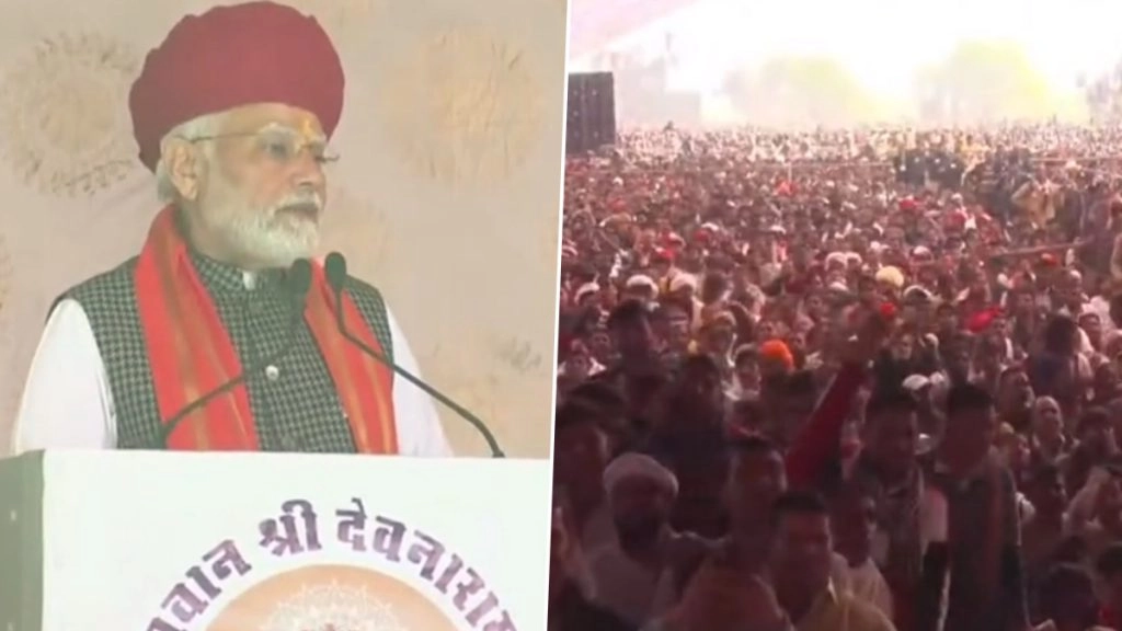 प्रधानमंत्री ने लोगों के कल्याण के लिए श्री देवनारायण की भक्ति और मानवता की सेवा के लिए उनकी पसंद को याद किया
