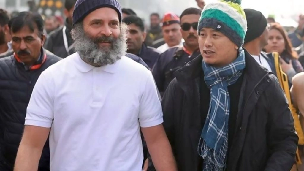 बाईचुंग भूटिया ने राहुल के साथ भारत जोड़ो यात्रा में लिया हिस्सा