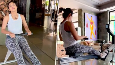 Shilpa Shetty Workout Video: एक्ट्रेस शिल्पा शेट्टी ने मजेदार अंदाज में किया वर्कआउट, वीडियो से फैंस को किया मोटीवेट