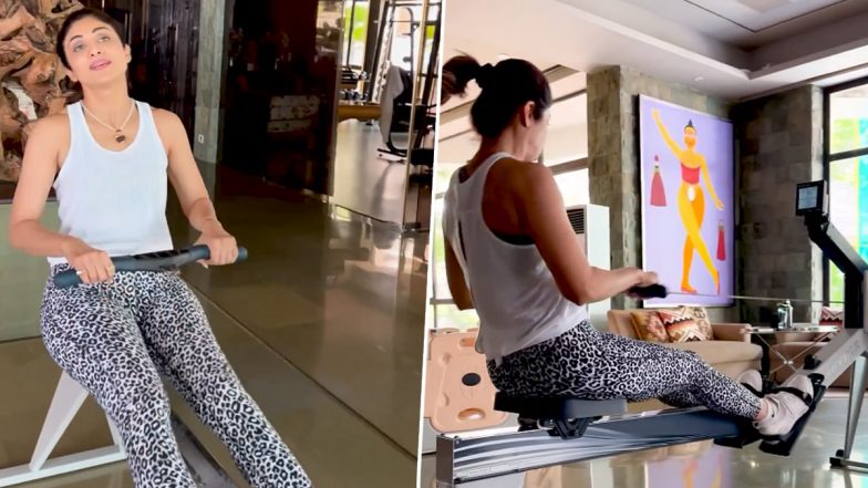 Shilpa Shetty Workout Video: एक्ट्रेस शिल्पा शेट्टी ने मजेदार अंदाज में किया वर्कआउट, वीडियो से फैंस को किया मोटीवेट