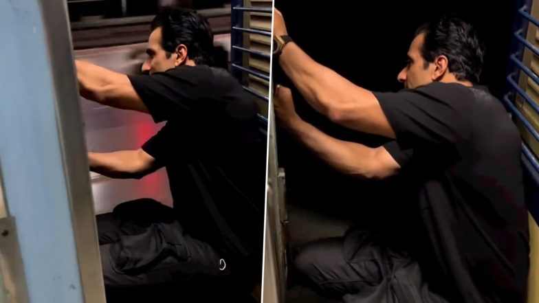 Sonu Sood को ट्रेन के फूटबोर्ड पर यात्रा करना पड़ा भारी, रेल्वे ने Video साझा करके लगाईं फटकार