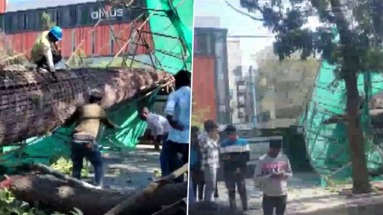 Karnataka: बेंगलुरु में आउटर रिंग रोड के पास गिरा अंडर कंस्ट्रक्शन मेट्रो पिलर