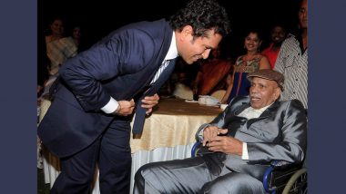 Sachin Tendulkar Pays Tribute to His Coach: सचिन तेंदुलकर ने अपने कोच रमाकांत आचरेकर को उनकी पुण्यतिथि पर दी श्रद्धांजलि, देखें Tweet