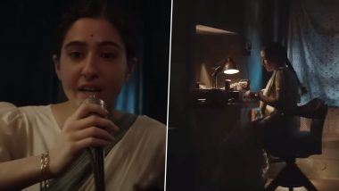 Ae Watan Mere Watan Announcement: Sara Ali Khan स्टारर 'ऐ वतन मेरे वतन' का फर्स्ट लुक हुआ जारी, इस वास्तविक घटनाओं पर आधारित फिल्म का Prime Video पर होगा प्रीमियर (Watch Video)