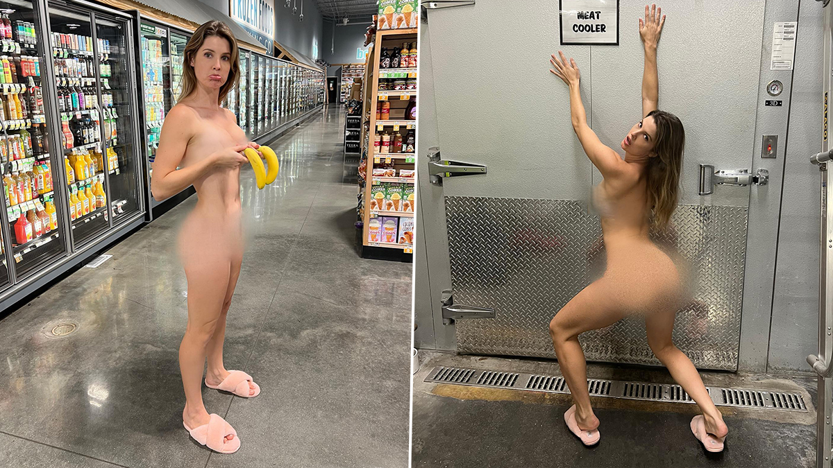 Amanda Cerny Goes Nude in the Supermarket for a Daring Photoshoot!