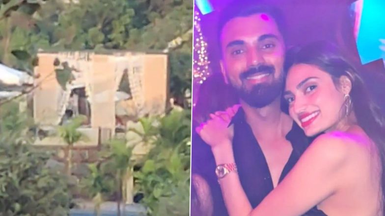 Athiya Shetty and KL Rahul Wedding: केएल राहुल और अथिया की शादी के लिए सुनील शेट्टी के खंडाला स्तिथ फार्महाउस को सजाया गया, देखें Video
