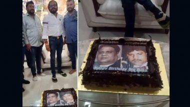 Chhota Rajan Birthday: उद्धव गुट के नेता नीलेश पराड़कर ने जेल में बंद अंडरवर्ल्ड डॉन छोटा राजन का मनाया जन्मदिन,  केक पर लिखा 'बिग बॉस'