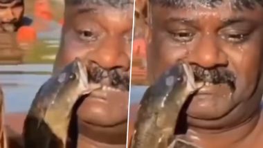 मछली पकड़ने वाले इस शख्स के अंदाज को देख चकरा जाएगा आपका दिमाग, देखें Viral Video