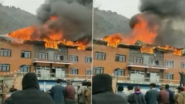 Jammu-Kashmir Fire: जम्मू-कश्मीर के गांदरबल में एक होटल में लगी आग पर काबू पाया गया