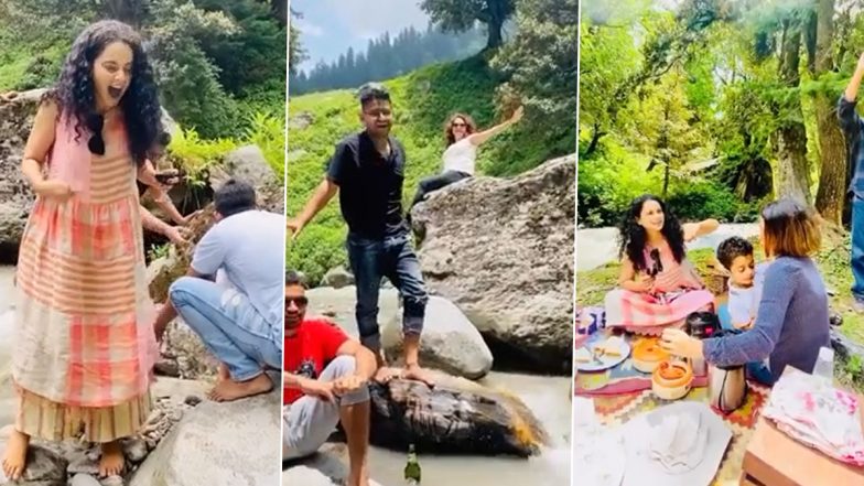 Kangana Ranut ने हिमाचल प्रदेश स्थापना दिवस के मौके पर शेयर किया फैमिली पिकनिक का शानदार वीडियो, वीडियो में दिखा वादियों का खूबसूरत नजारा (Watch Video)