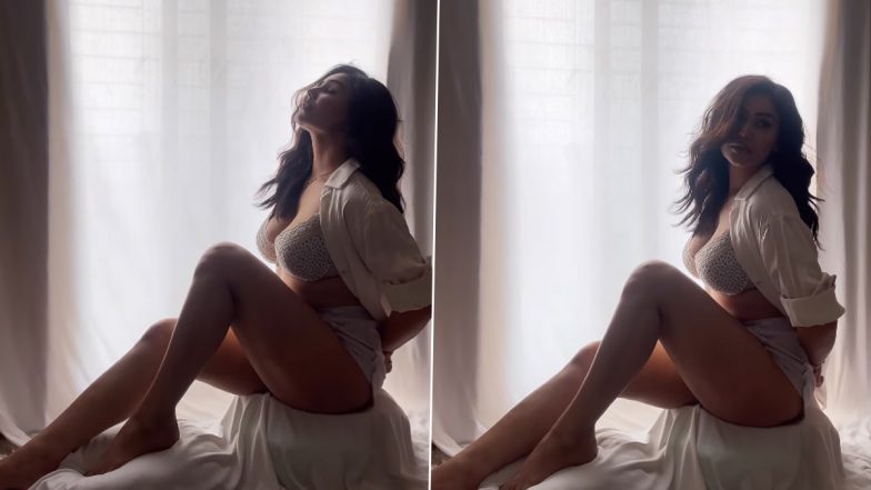 सेक्सी प्रिंटेड ब्रा पहन Great Grand Masti एक्ट्रेस Kangna Sharma ने बढ़ाया पारा, एक्ट्रेस की सेक्सी अदाएं देख यूजर्स का छूटा पसीना (Watch Video)