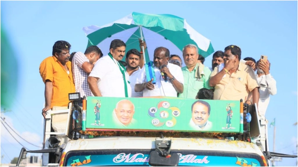 चुनाव से पहले  पूर्व CM कुमारस्वामी ने अमित शाह को ललकारा, कहा-  यह कर्नाटक है, यहां आपकी राजनीति नहीं चलेगी