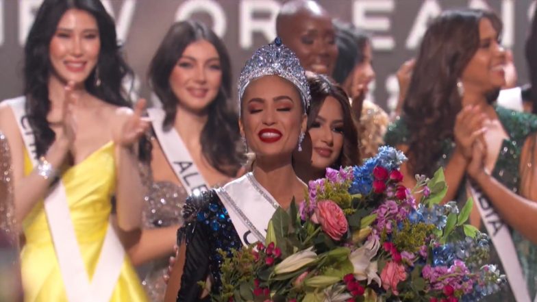 Miss Universe 2022 R’Bonney Gabriel Crowning Moment Video: हरनाज संधू ने नई मिस यूनिवर्स को पहनाया ताज, देखें ये स्पेशल वीडियो
