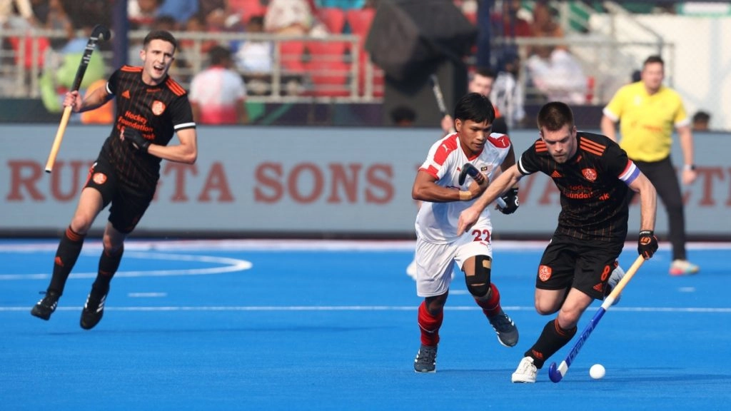 दोनों टीमों को तीन-तीन पेनल्टी कार्नर मिले और नीदरलैंड्स ने एक को गोल में बदला जबकि मलेशिया तीनों में विफल रहा