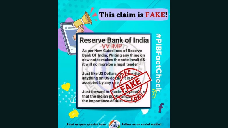 Fact Check: क्या नोट पर कुछ भी लिखने पर इनवैलिड या बेकार हो जाते हैं? जानें PIB से वायरल खबर का सच