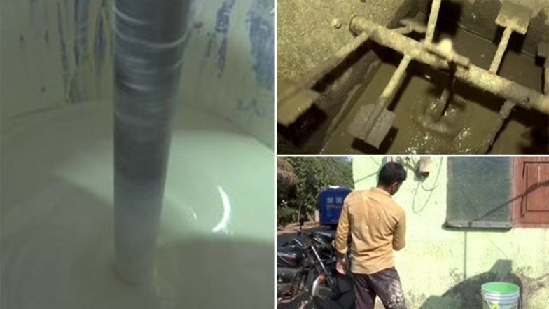 Paint By Cow Dung: रायपुर के सरकारी भवनों-स्कूलों को गोबर से बने ऑर्गेनिक पेंट से चमकाया जा रहा है- Watch Pics