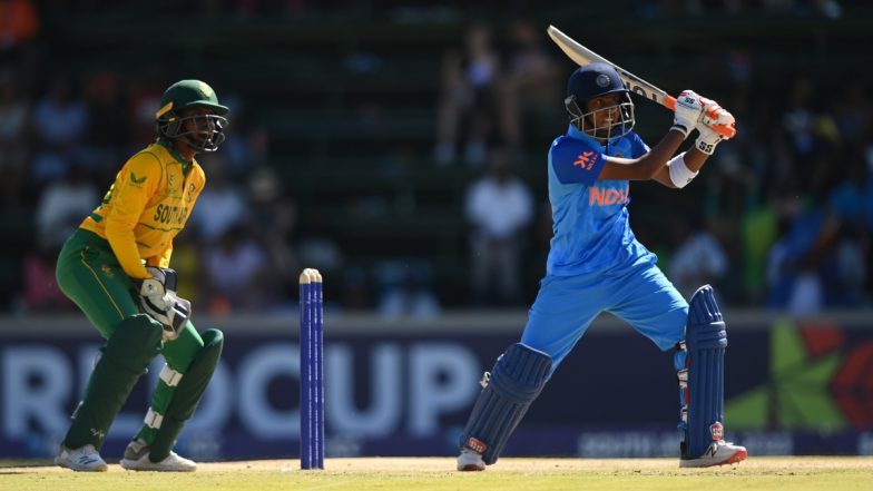 U19 Women’s T20 WC 2023 IND W vs SA W Live Update: श्वेता सहरावत ने जड़ा अर्धशतक, टीम इंडिया का स्कोर 121/2