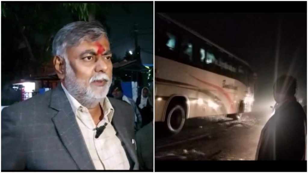 केंद्रीय मंत्री प्रह्लाद सिंह पटेल के काफिले में शामिल वाहन को बस ने मध्य प्रदेश में मारी टक्कर, 3 पुलिसकर्मी घायल