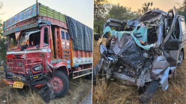 Mumbai-Goa Highway Accident: ट्रक और कार की भीषण टक्कर में 9 की मौत, 4 साल की बच्ची का अस्पताल में इलाज जारी