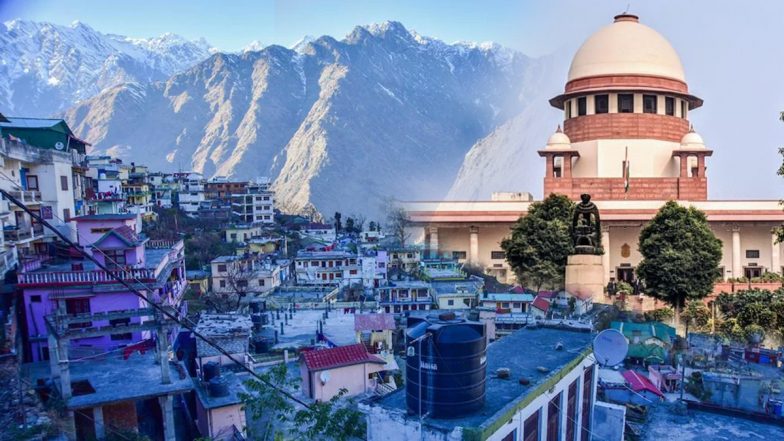 Joshimath Sinking: सुप्रीम कोर्ट पहुंचा जोशीमठ में जमीन धंसने का मामला, ज्योतिषपीठ ने दाखिल की याचिका