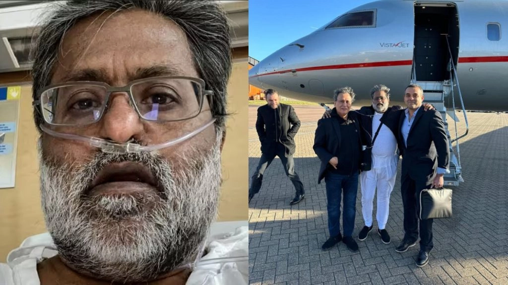 ललित मोदी कोविड, निमोनिया के कारण अस्पताल में भर्ती