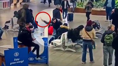 Belgium: 'अल्लाहु अकबर' का नारा लगाते हुए बदमाश ने रेलवे स्टेशन पर यात्रियों को चाकू घोंपा, VIDEO वायरल