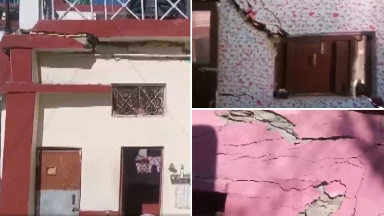 Joshimath Sinking Row: जोशीमठ के बाद अब कर्णप्रयाग में खतरे की दरार, कई घर बुरी तरह क्षतिग्रस्त (Watch Video)