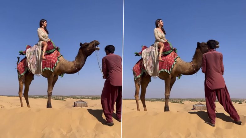 Shehnaaz Gill Funny Video: शहनाज गिल को भारी पड़ी ऊंट की सवारी, वीडियो देख आपकी निकल  जाएगी हंसी (Watch Video)