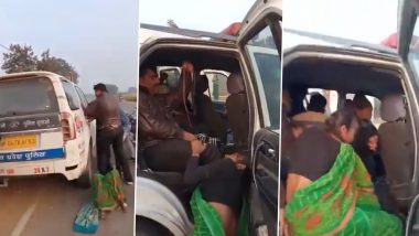 Madhya Pradesh Shocker: मुरैना जिले में पुलिस ने बुजुर्ग महिला को कार में घसीट कर खींचा, Video वायरल