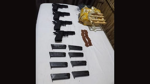 बीएसएफ ने गुरदासपुर में पाक ड्रोन द्वारा गिराए गए हथियारों की खेप से चीनी हथियार जब्त किए