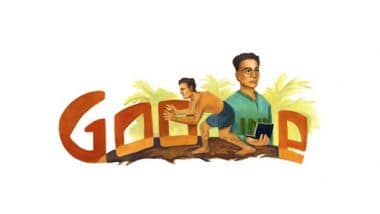 Khashaba Dadasaheb Jadhav's 97th Birth Anniversary Doodle: खाशाबा दादासाहेब जाधव की 97वीं जयंती पर गूगल ने ख़ास डूडल बनाकर किया याद