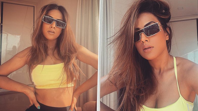 Nia Sharma ने हॉट येल्लो ब्रालेट पहन फ्लॉन्ट किए सेक्सी कर्व्स, एक्ट्रेस की हॉटनेस देख यूजर्स का हाल हुआ बेहाल (View Pics)