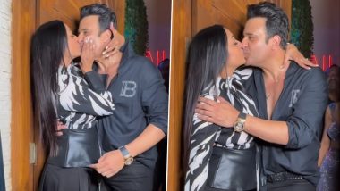 Krushna Abhishek और Kashmera Shah सरेआम मीडिया के सामने हुए रोमांटिक, Liplock करते हुए Video हुआ Viral