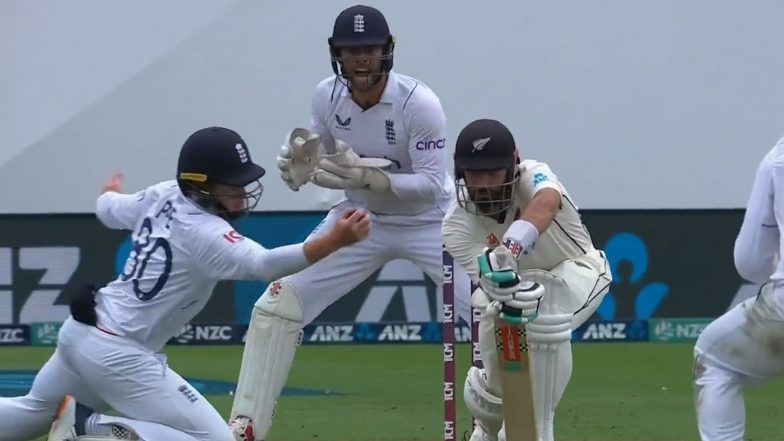 NZ vs ENG 2nd Test Day 2 Stumps: दूसरे टेस्ट में एंडरसन और लीच ने न्यूजीलैंड को झकझोरा,  7 विकेट खोकर बनाए 138 रन