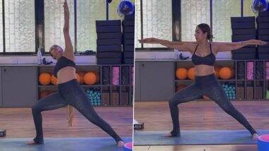 Malaika Arora Yoga Video: मलाइका अरोड़ा ने सेक्सी स्टाइल में किया योगा, वीडियो पोस्ट करके को दिया फिटनेस गोल्स