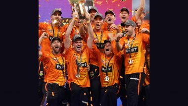 Perth Scorchers win 5th KFC BBL honor: फाइनल में पर्थ स्कॉर्चर्स ने बिसबेन हीट को हराकर जीता बिग बैश लीग, पांचवी बार किया ट्रॉफी पर कब्जा